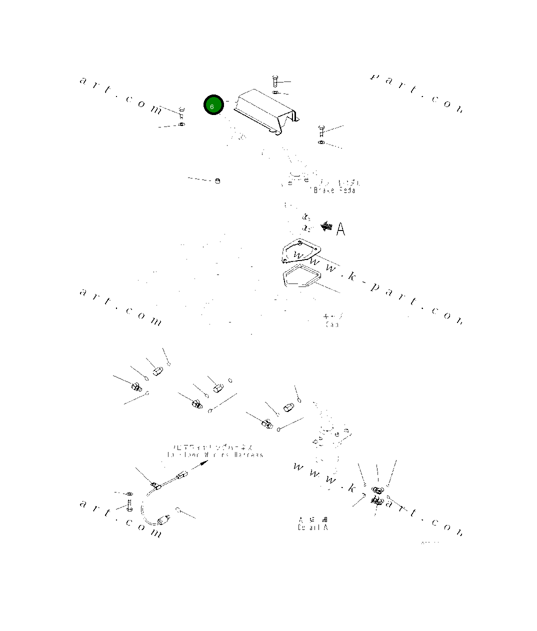 Крышка 419-43-56231 Komatsu