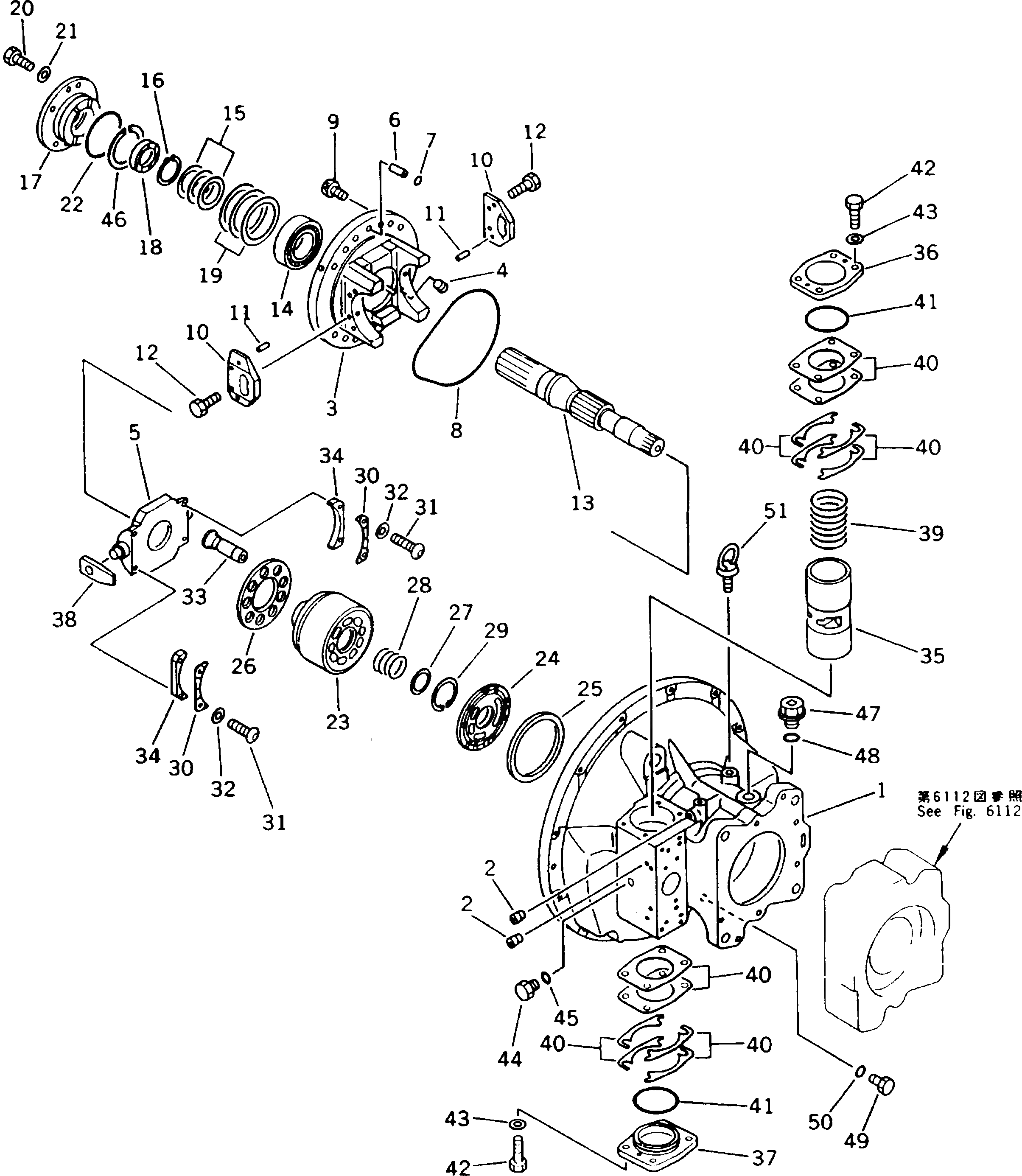 Кольцо 708-25-13630  Komatsu