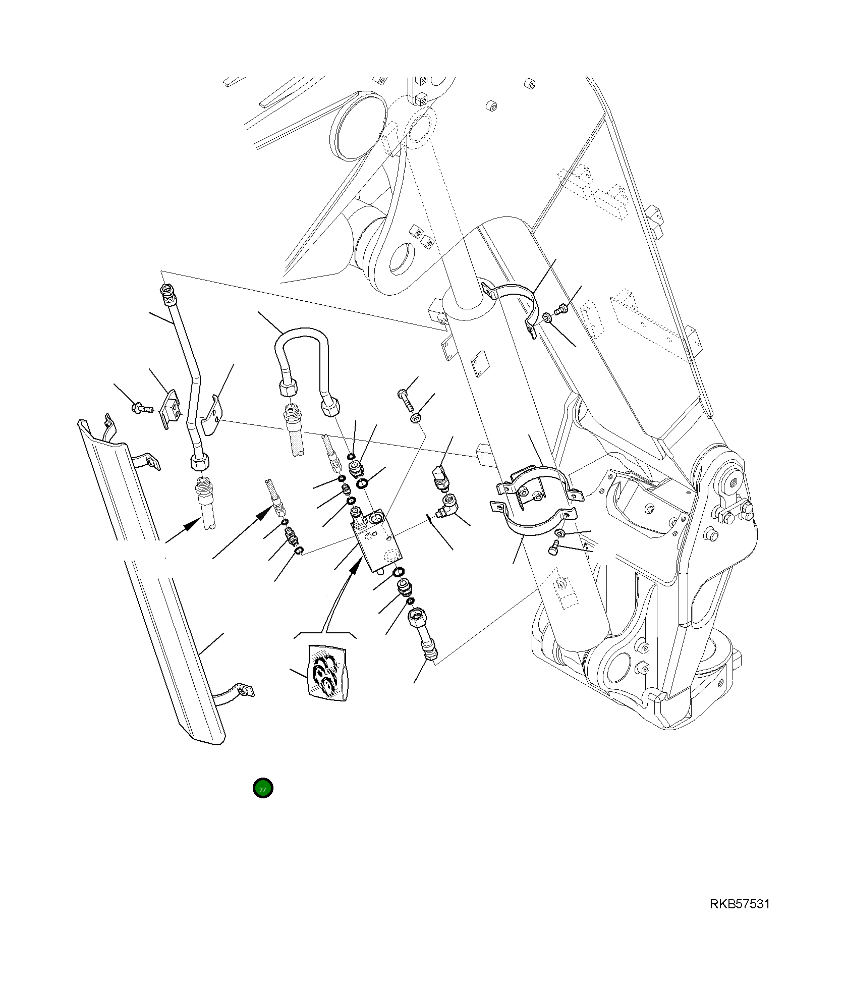 Крышка 21W-70-R9120 Komatsu