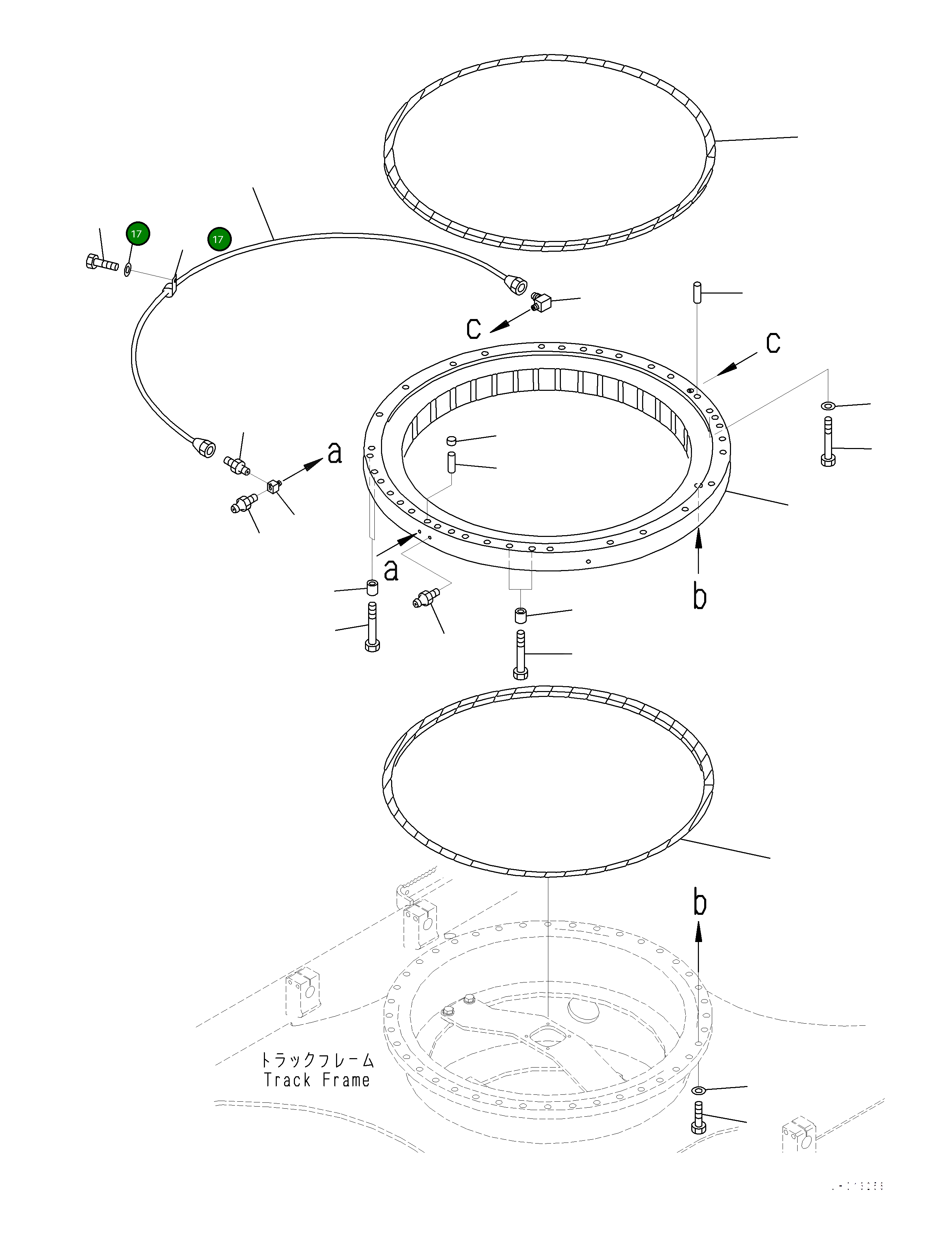Болт 2A7-25-11130 Komatsu