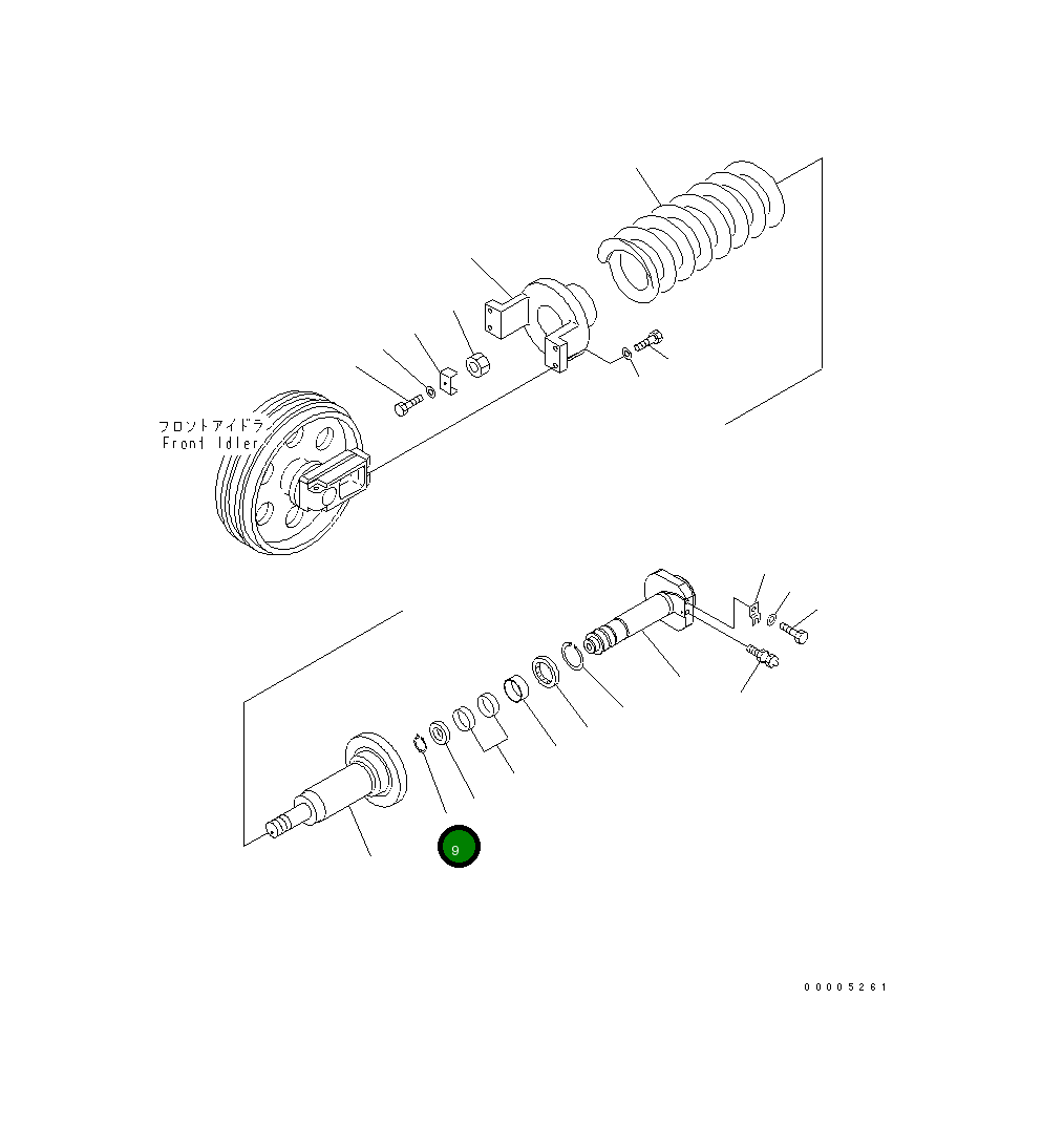 Кольцо 20Y-30-29190 Komatsu