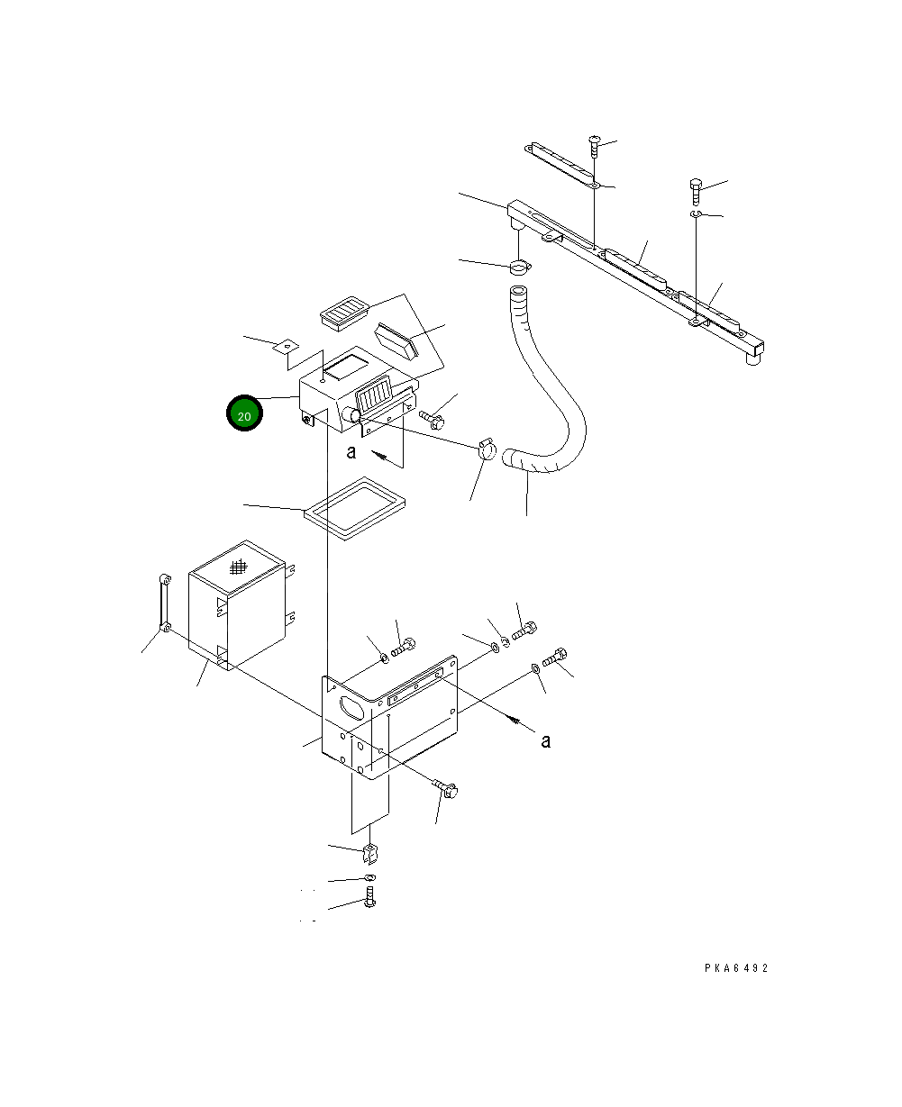 Крышка 130-Z79-2330 Komatsu