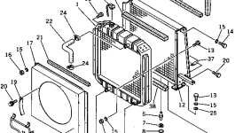 Кольцо уплотнительное (O-Ring) M710170084830 Komatsu