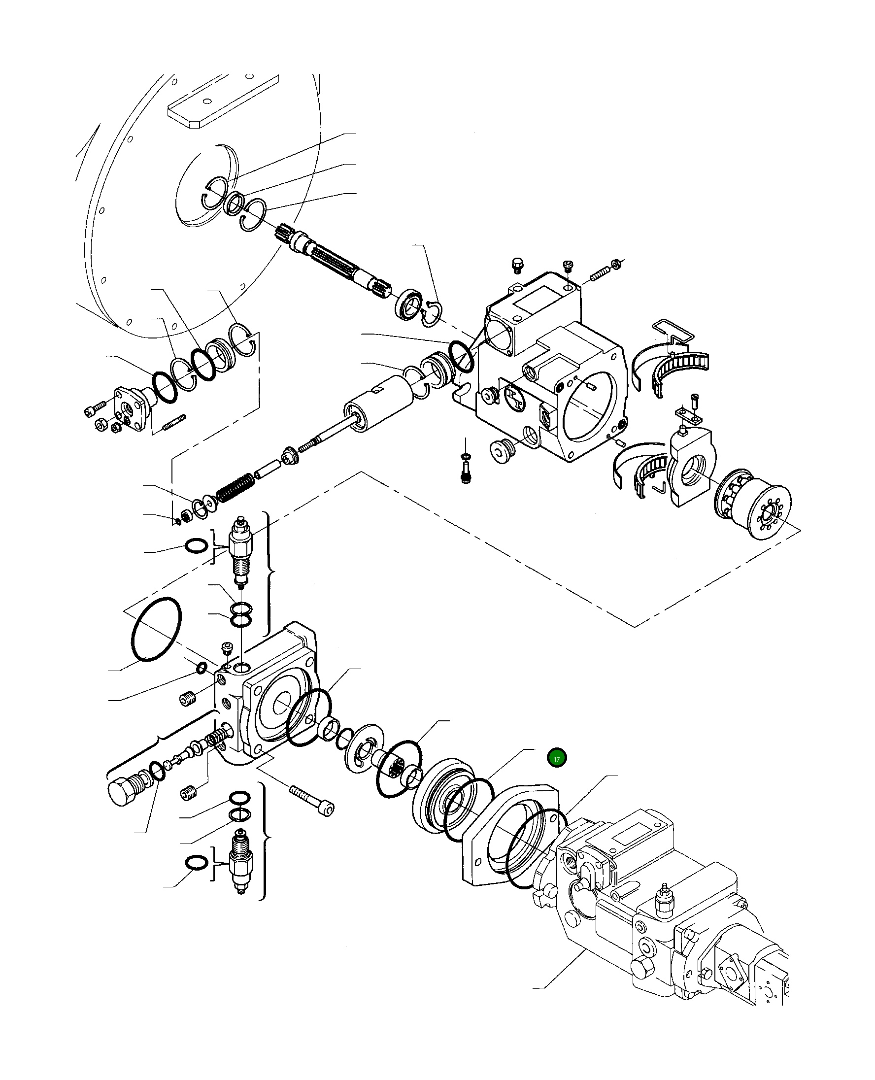 Кольцо уплотнительное (O-Ring) 840225136 Komatsu