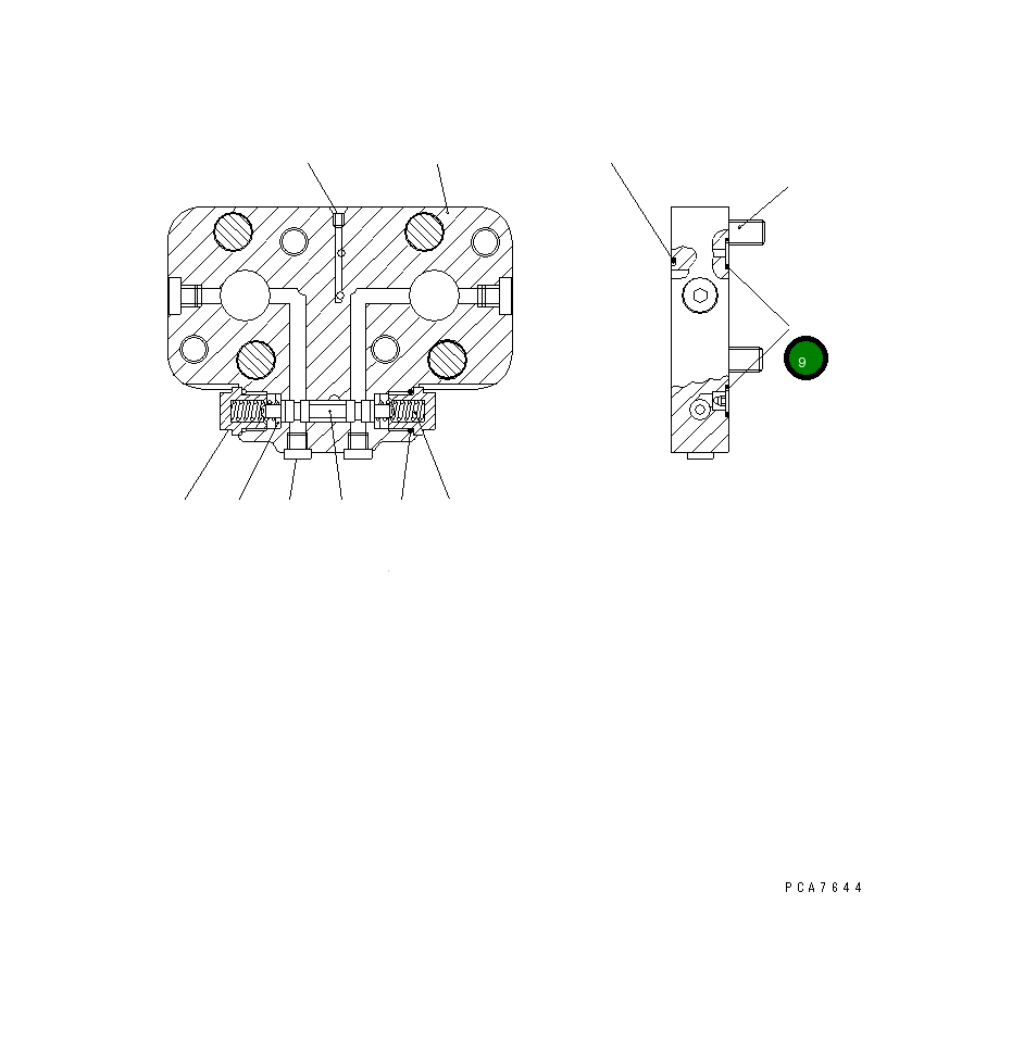 Кольцо уплотнительное (O-Ring) 20G-60-K1580  Komatsu