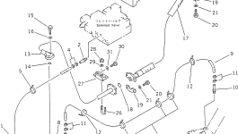 Угловой штуцер 424-62-14250 Komatsu