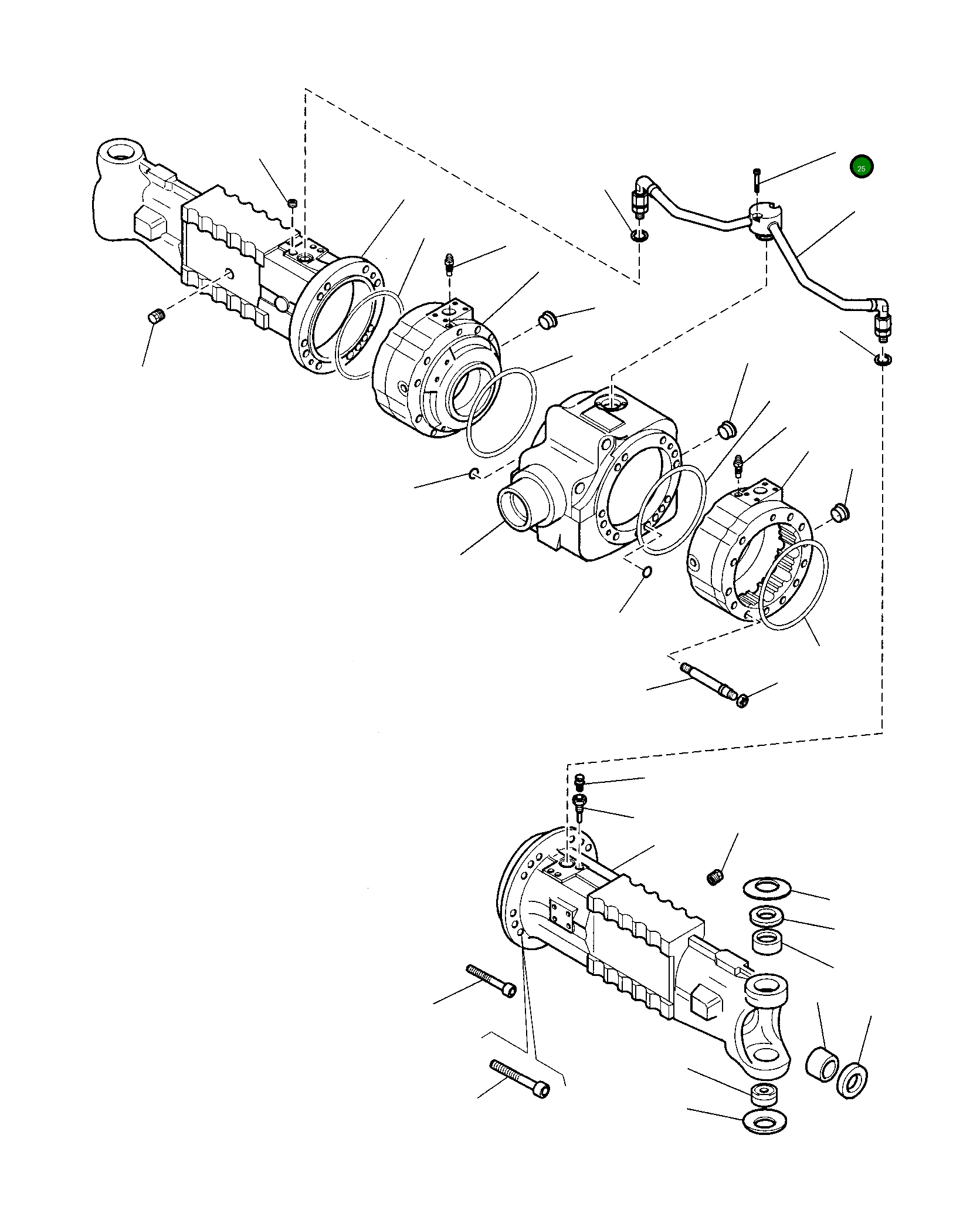 Болт CA0021397 Komatsu