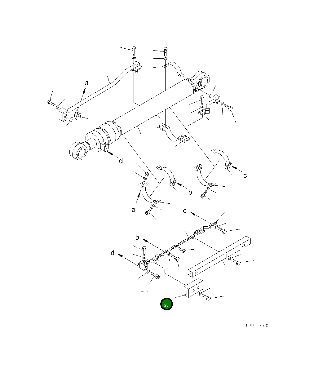 Крышка 203-63-94210 Komatsu