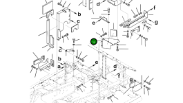 Крышка 207-54-42441 Komatsu