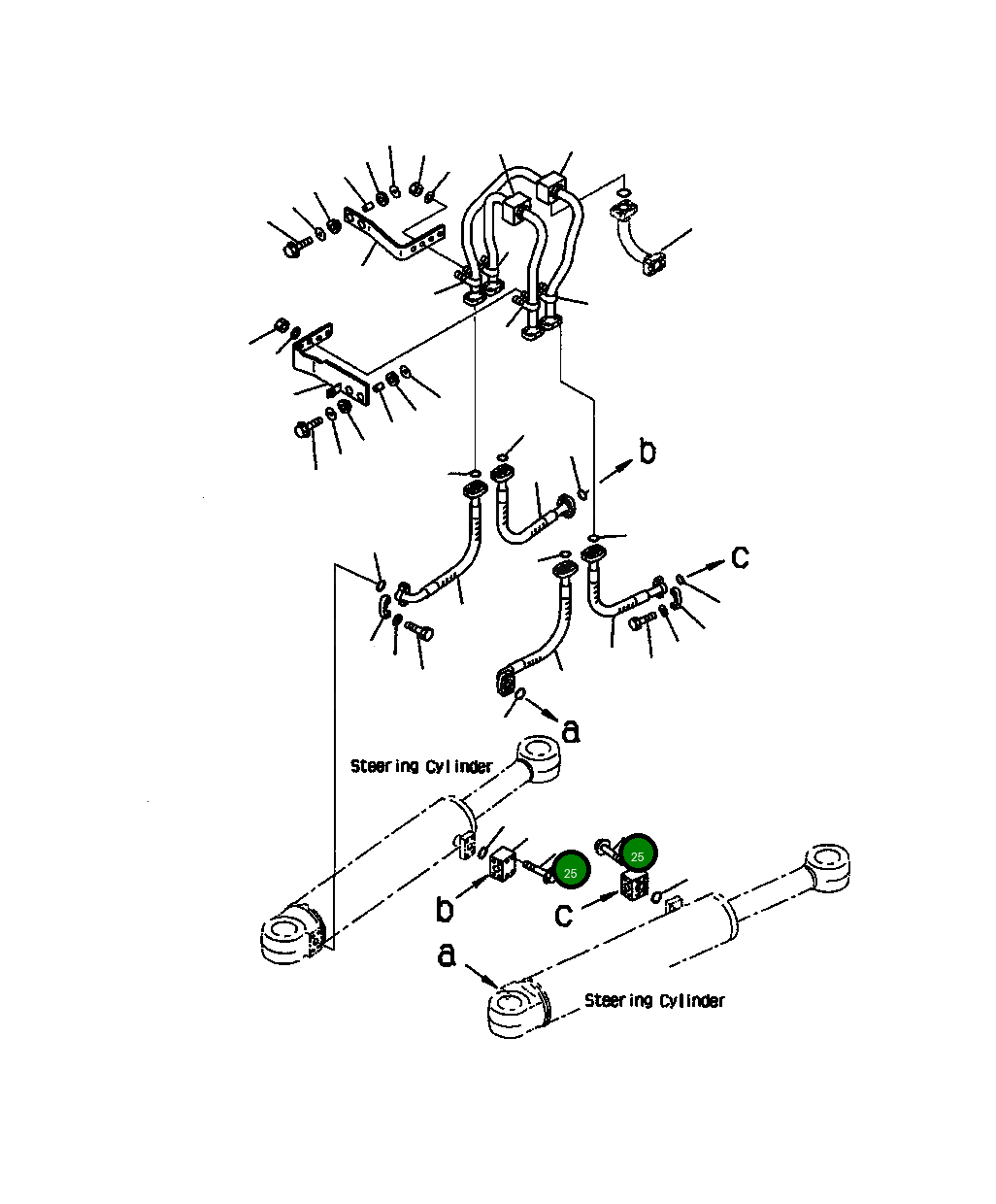 Болт 01435 01065 Komatsu