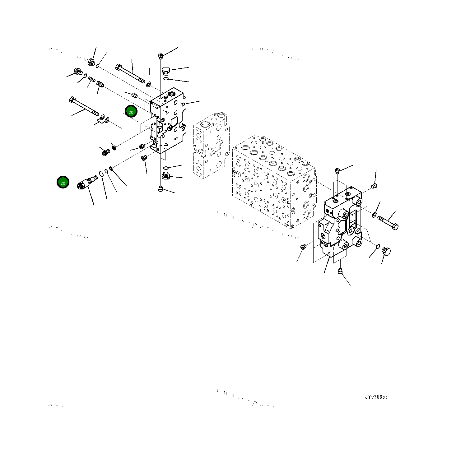 Болт 0101161455 Komatsu