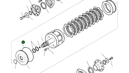 Кольцо уплотнительное (O-Ring) CA0028624 Komatsu