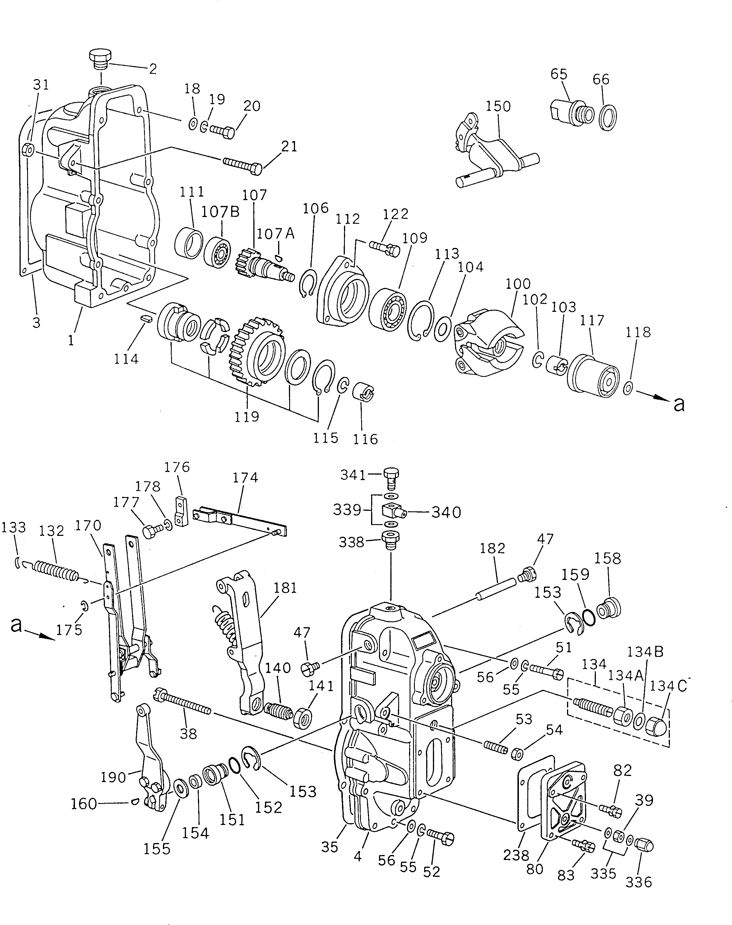 Болт DK154010-3900  Komatsu