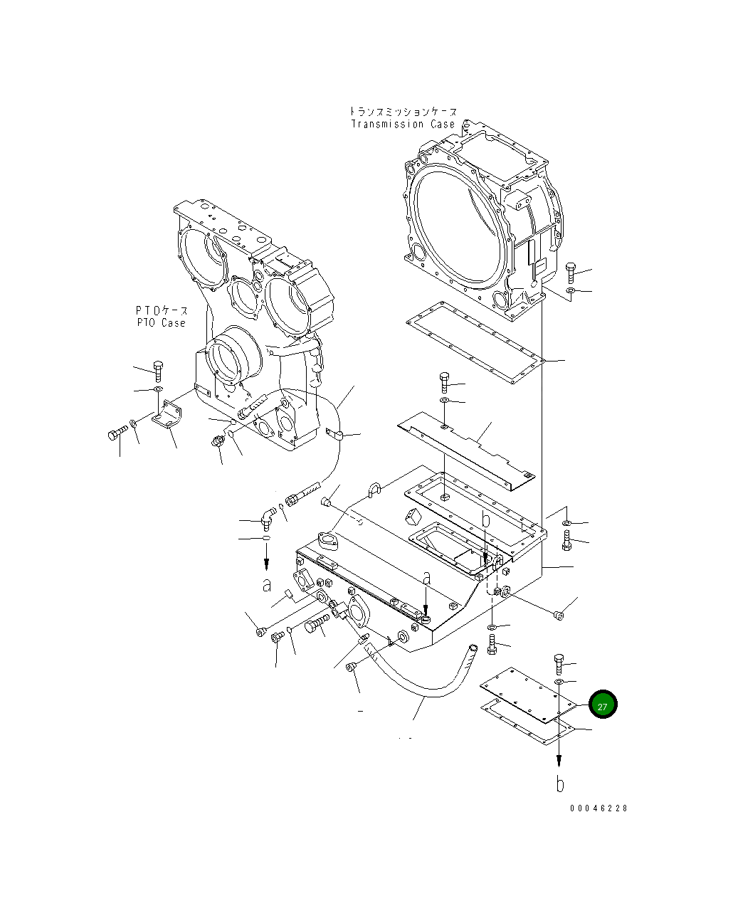 Крышка 195-49-72270 Komatsu