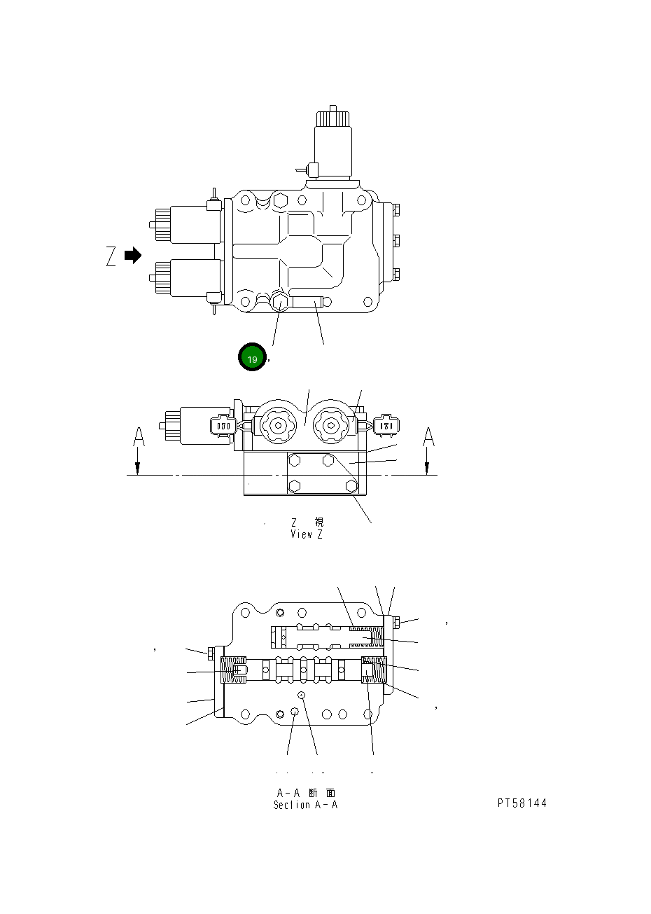 Болт DC8051095020 Komatsu