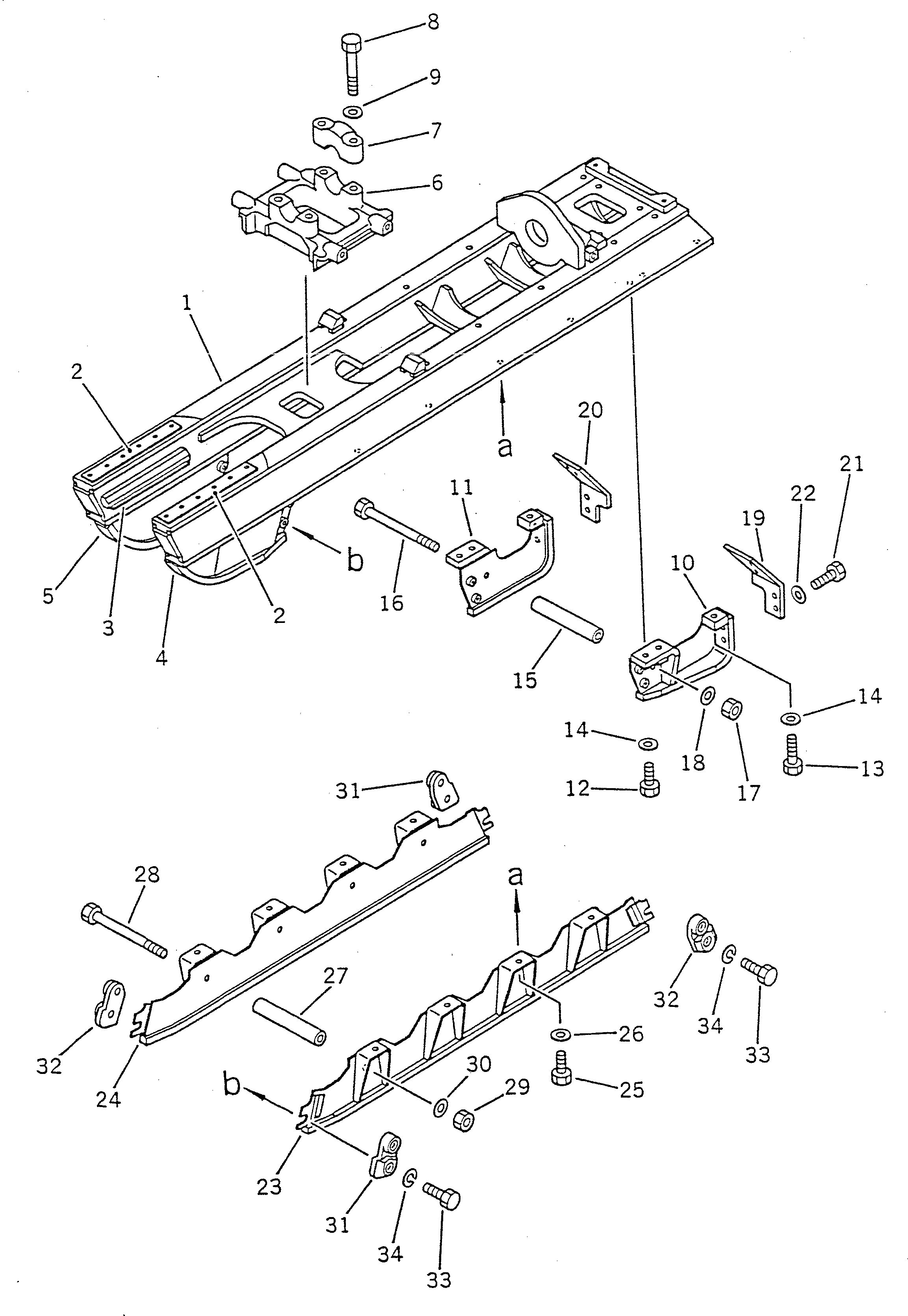Болт 09205-18320  Komatsu