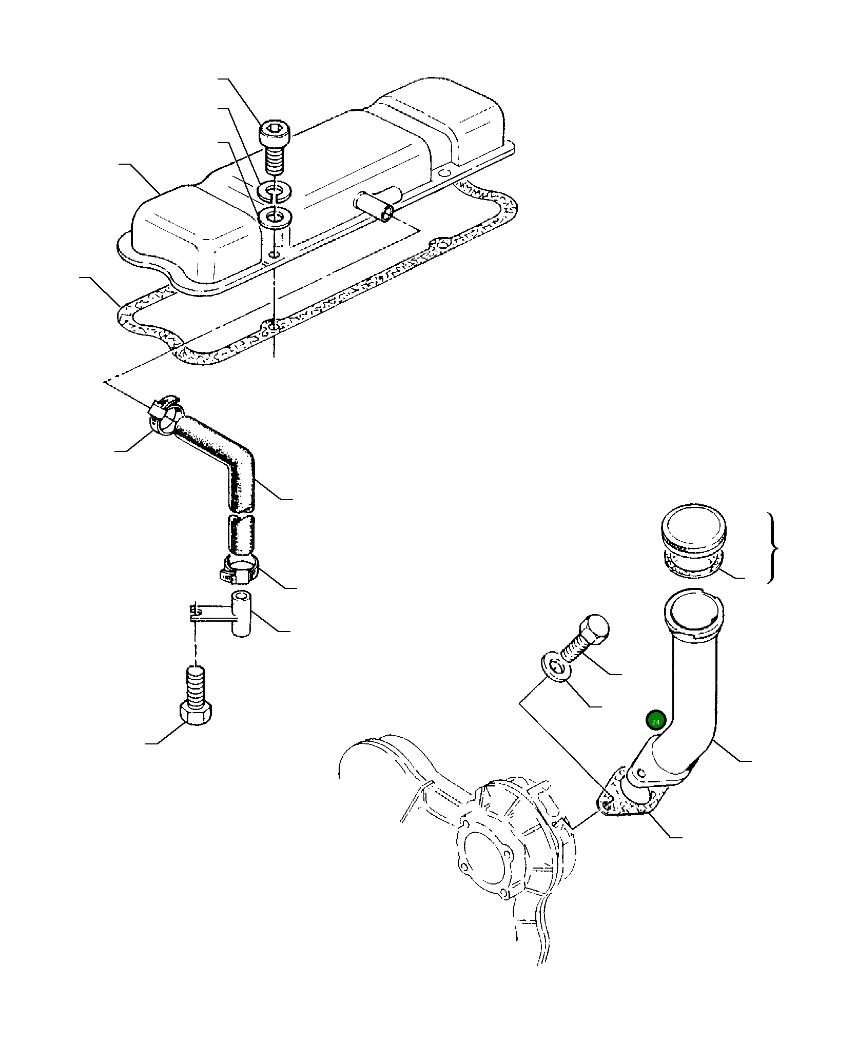 Болт PK2183204 Komatsu