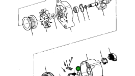 Кольцо уплотнительное (O-Ring) 1250 441 H1 Komatsu