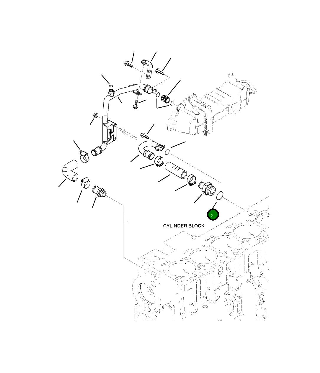 Кольцо уплотнительное (O-Ring) 6745-21-1130  Komatsu
