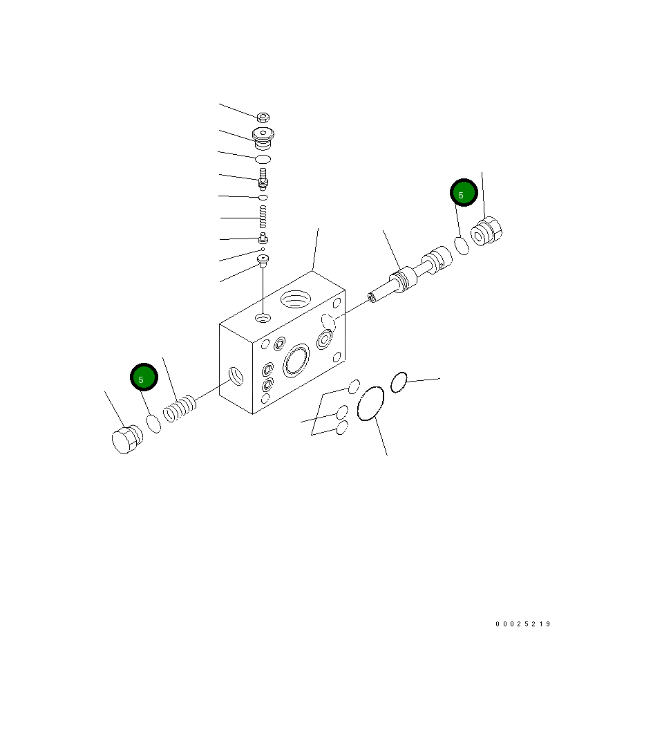 Кольцо уплотнительное (O-Ring) ST250003-910 Komatsu
