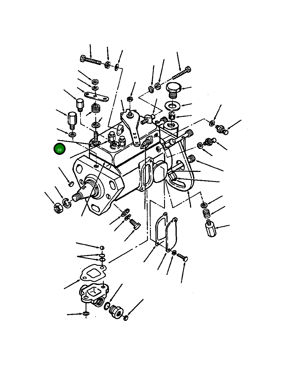 Кольцо уплотнительное (O-Ring) 1240 803 H1 Komatsu