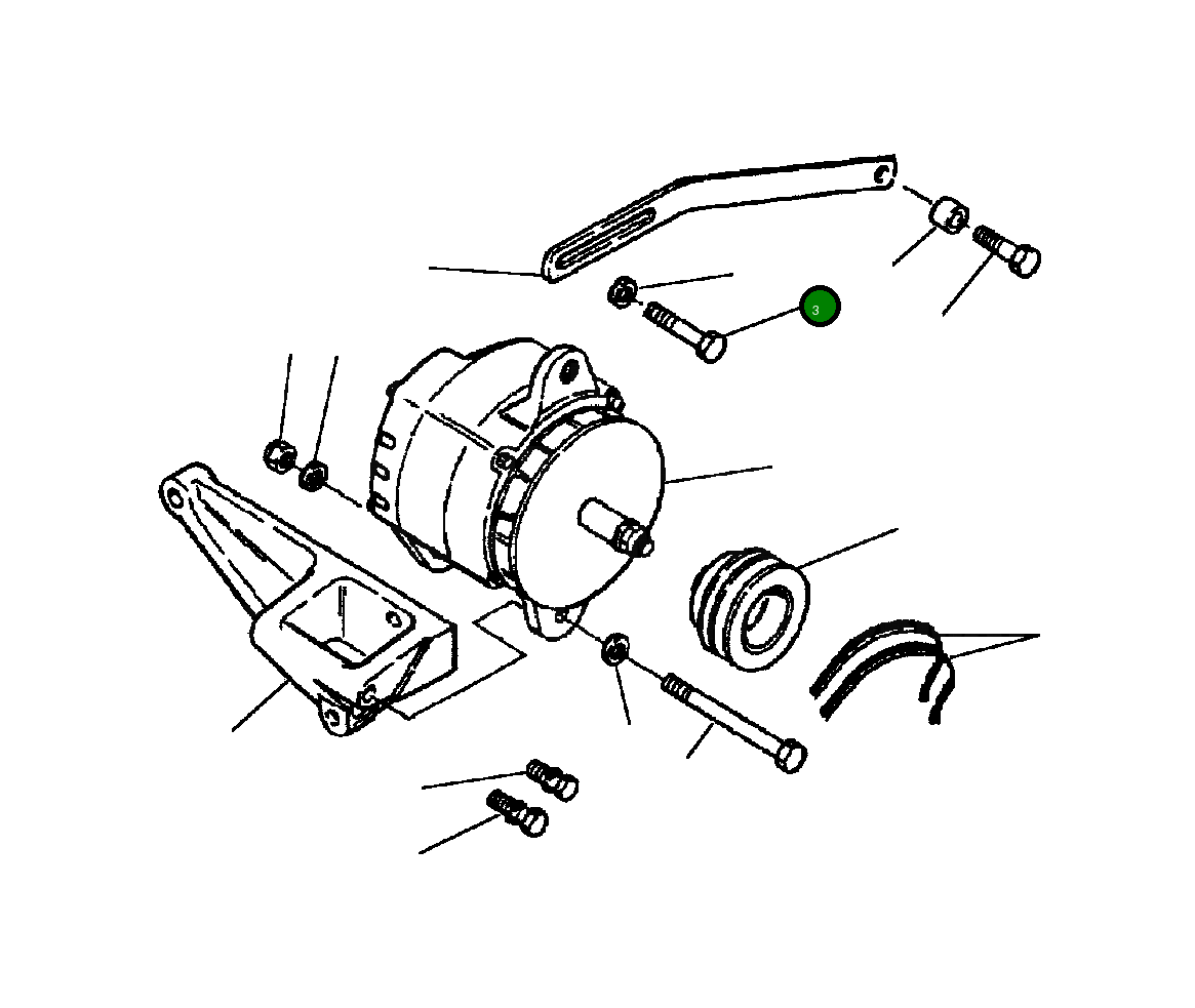 Болт 1238 014 H1 Komatsu