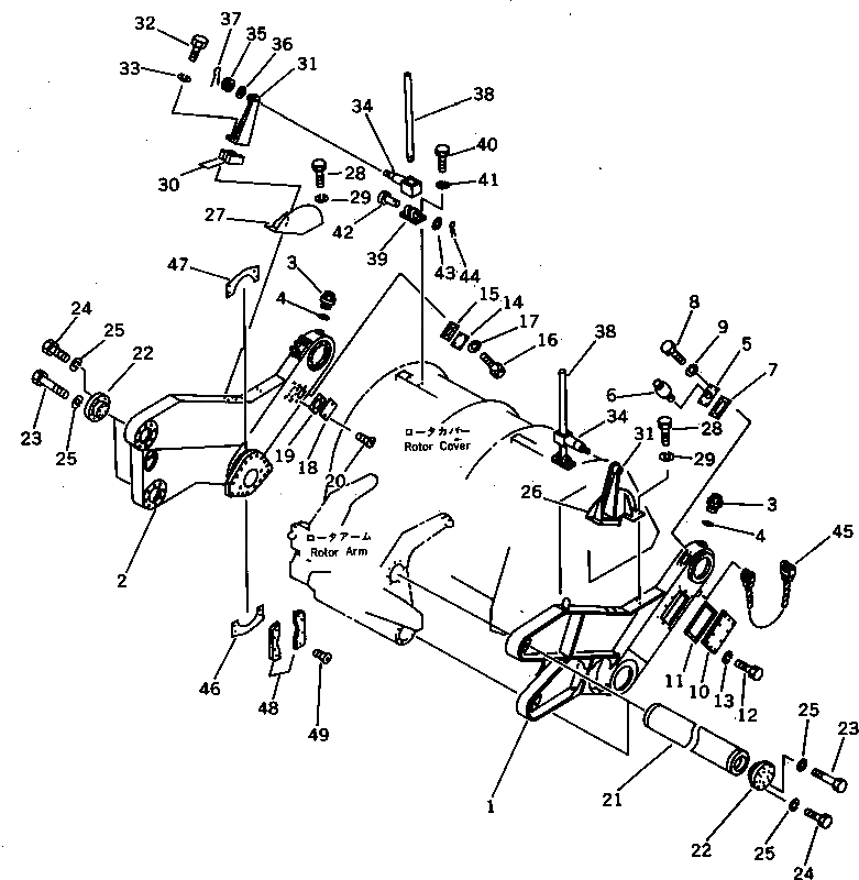 Болт 262-70-14680 Komatsu
