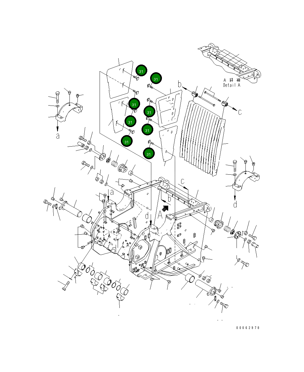 Болт 8234-70-5691 Komatsu