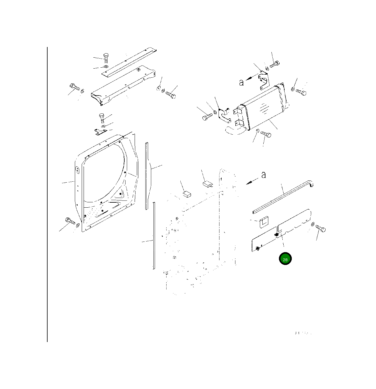 Крышка 2A5-03-25191 Komatsu