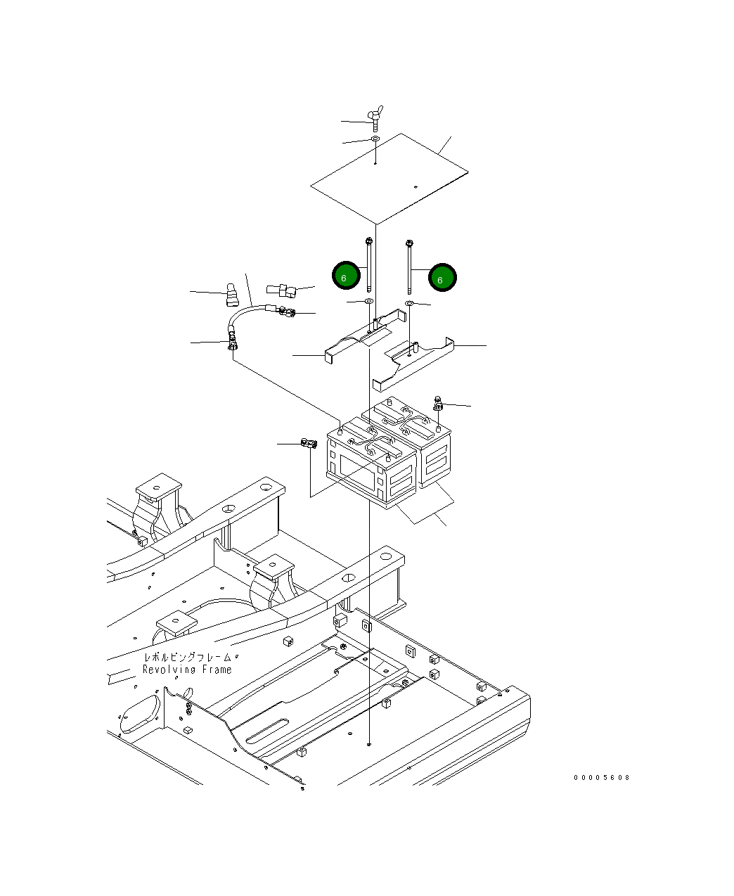 Болт 207-06-11370 Komatsu