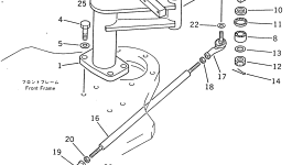Вал 426-40-11141 Komatsu