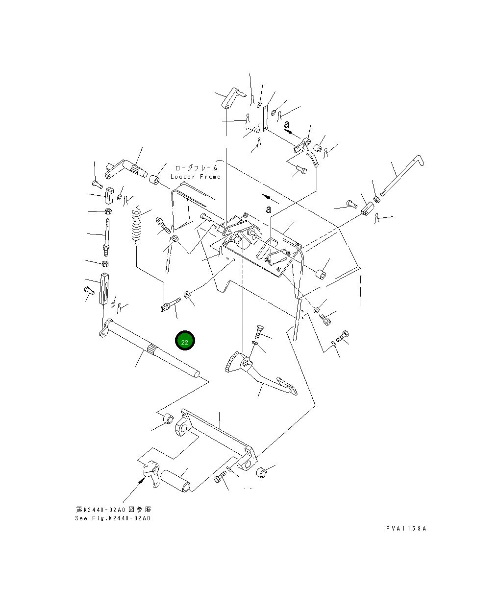 Болт 113-43-31430 Komatsu