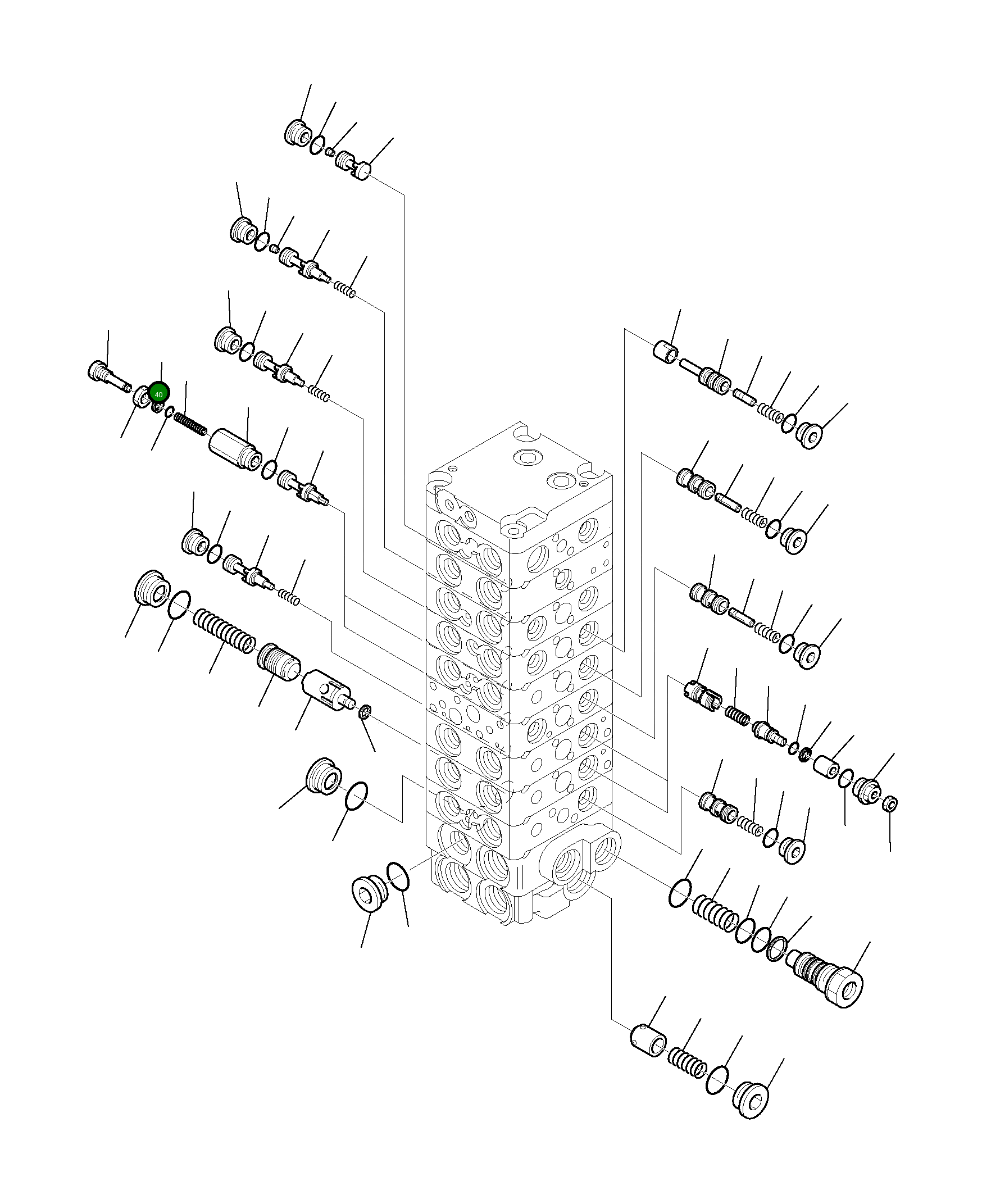 Кольцо 890001737 Komatsu