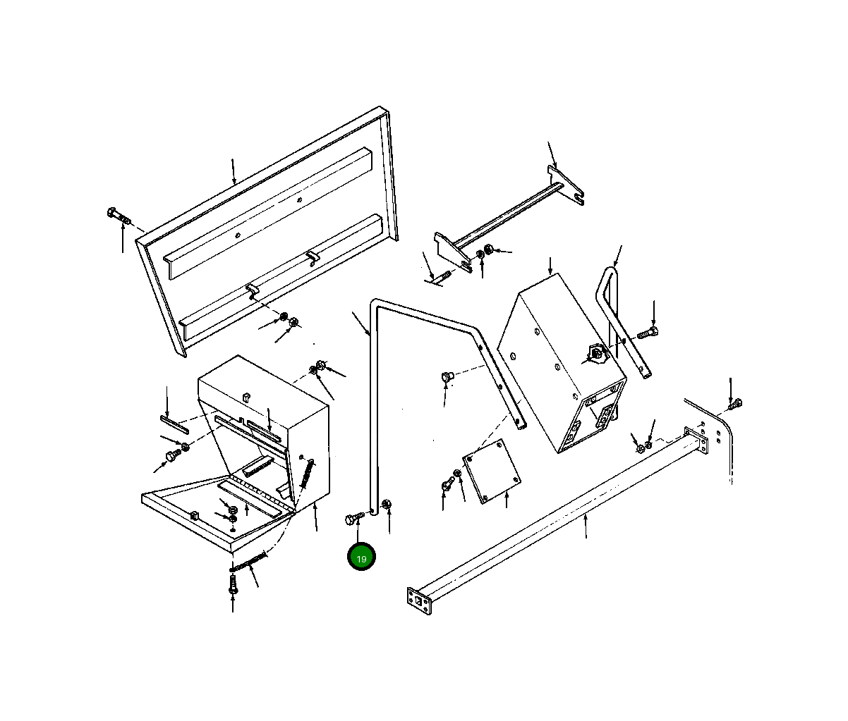 Болт 82 075 Komatsu