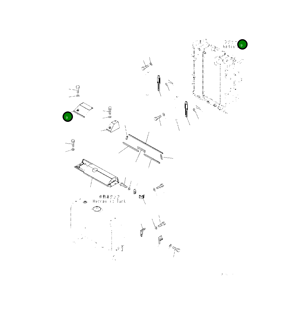 Крышка 419-54-62951 Komatsu