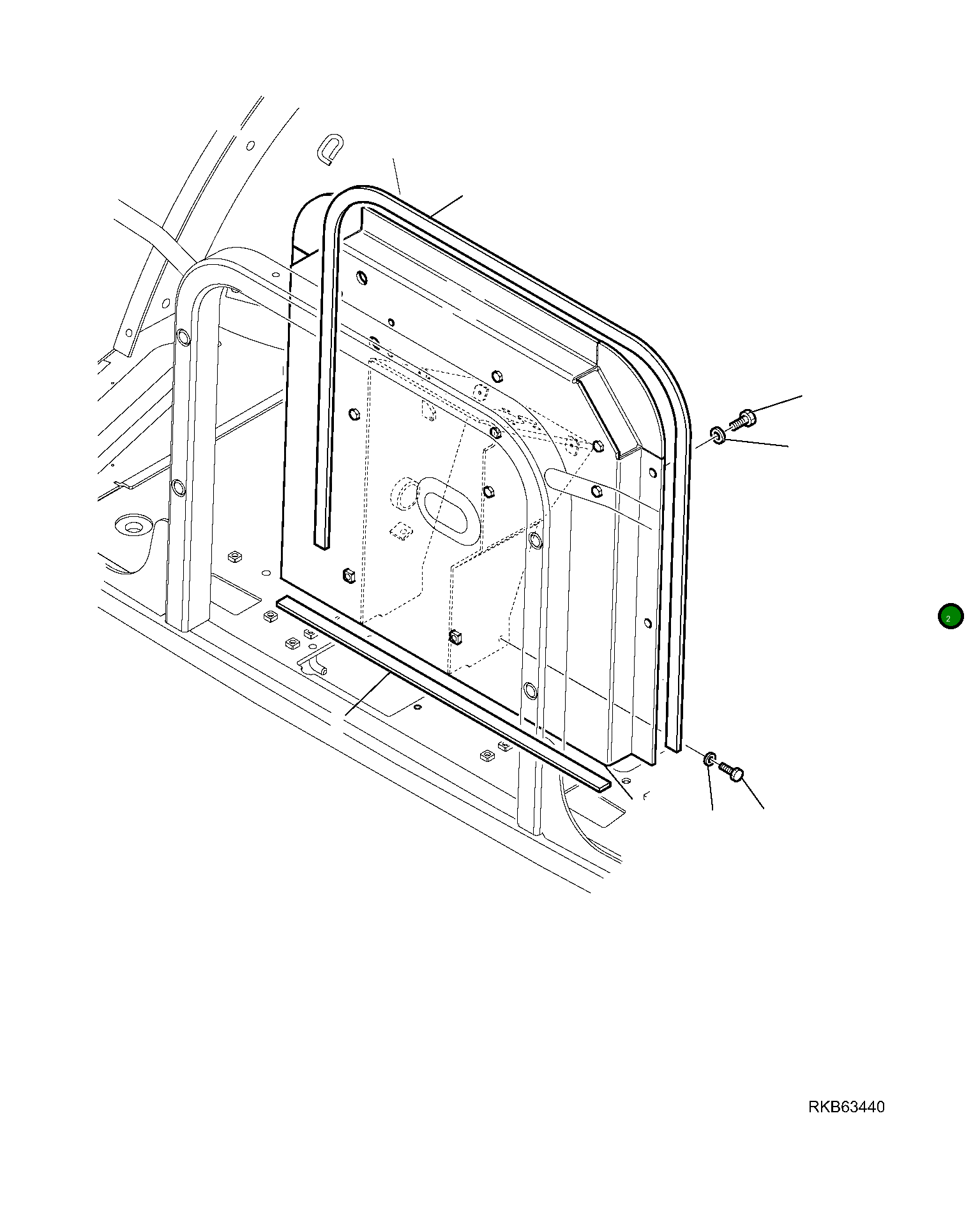 Болт 42N-54-15910 Komatsu