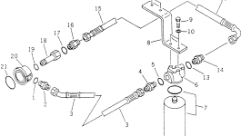 Кольцо уплотнительное (O-Ring) BW055009  Komatsu
