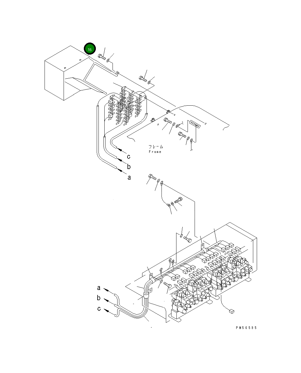 Крышка 262-06-76660  Komatsu