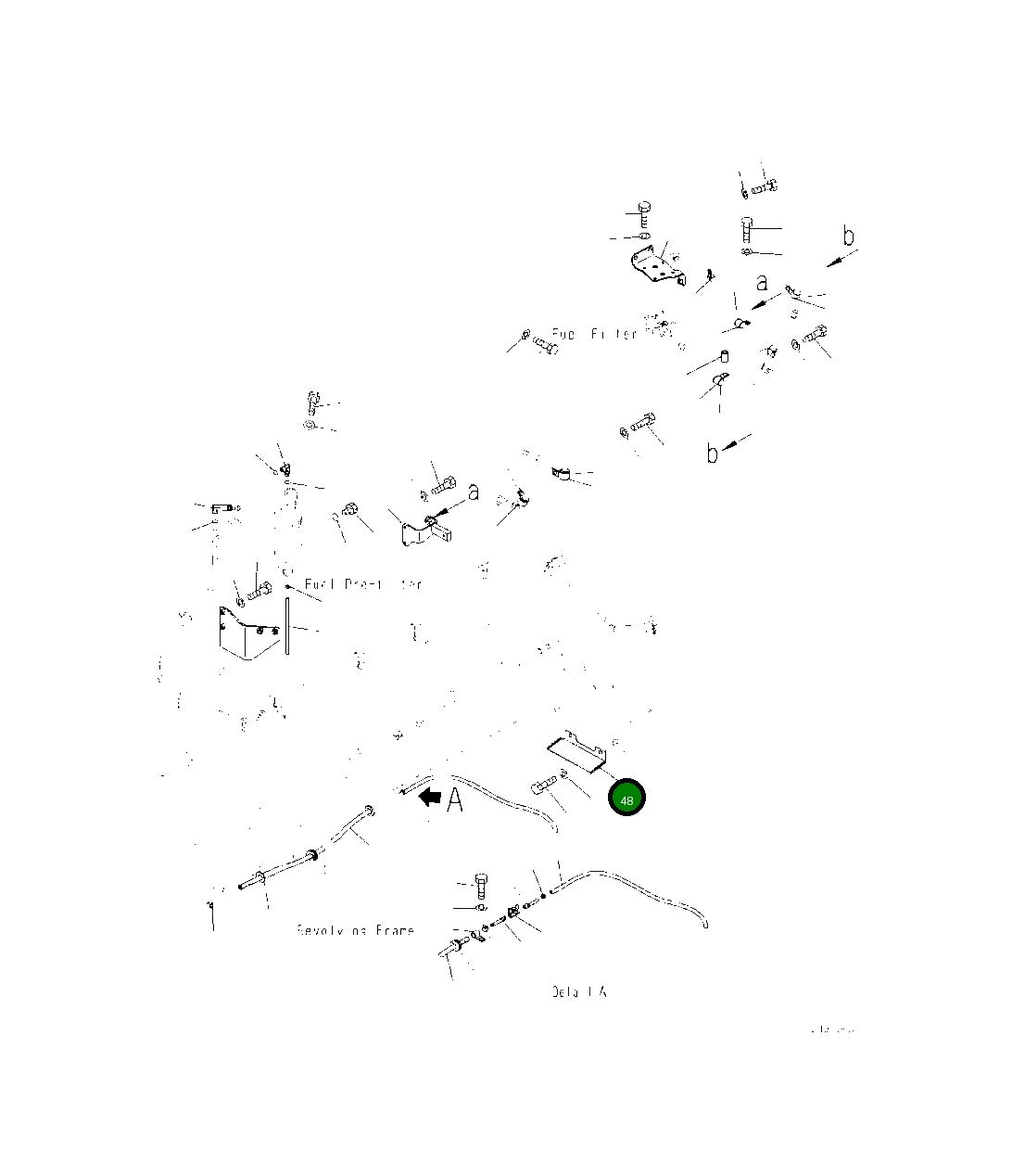 Крышка 2A5-54-16340 Komatsu