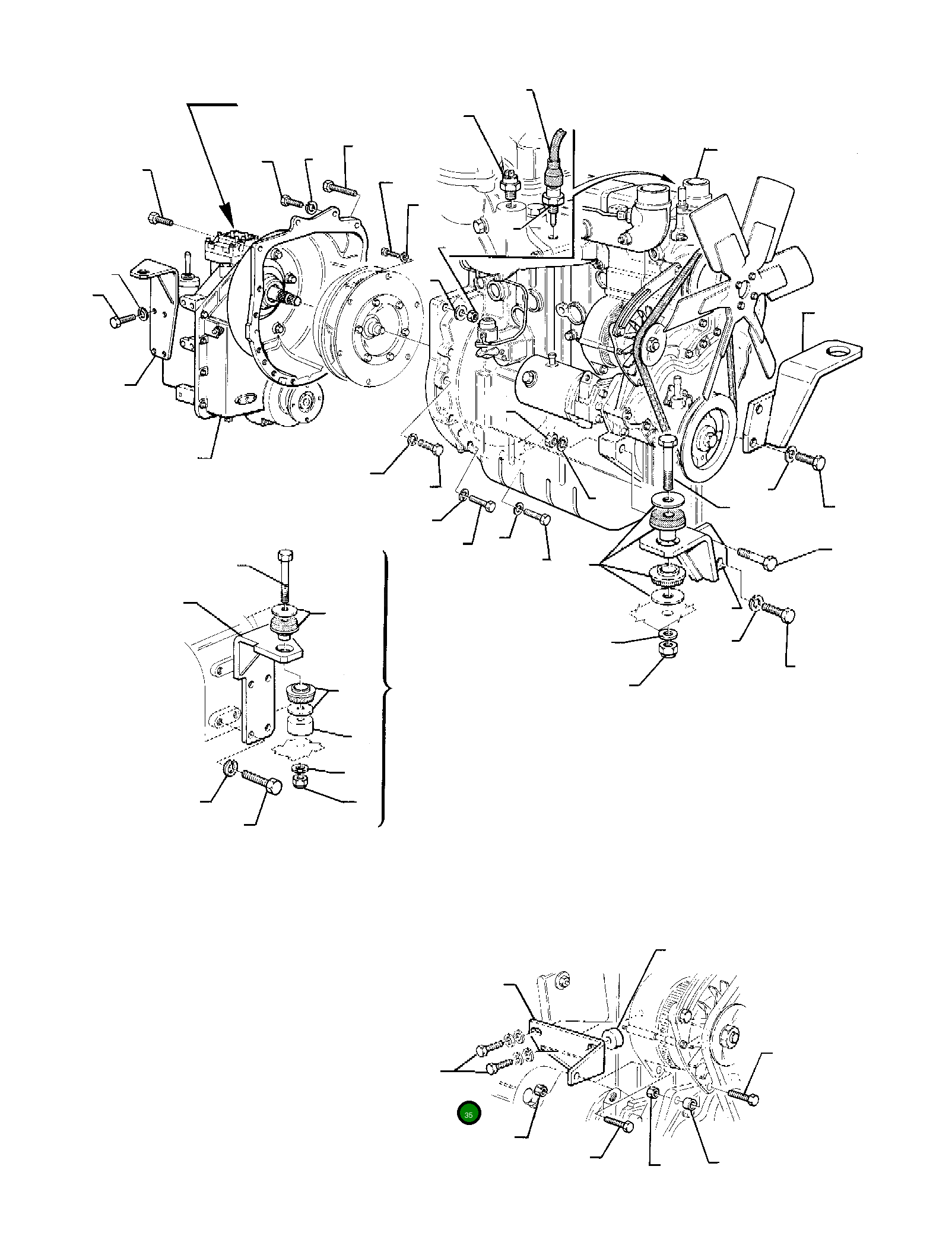 Болт 801050007 Komatsu