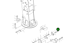 Болт MH21012-04050 Komatsu