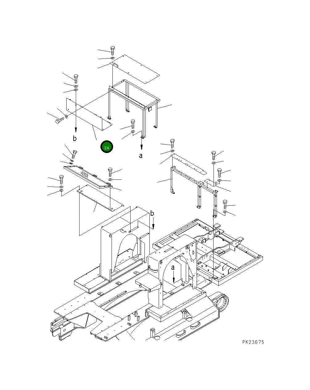 Крышка 8232-54-1610 Komatsu