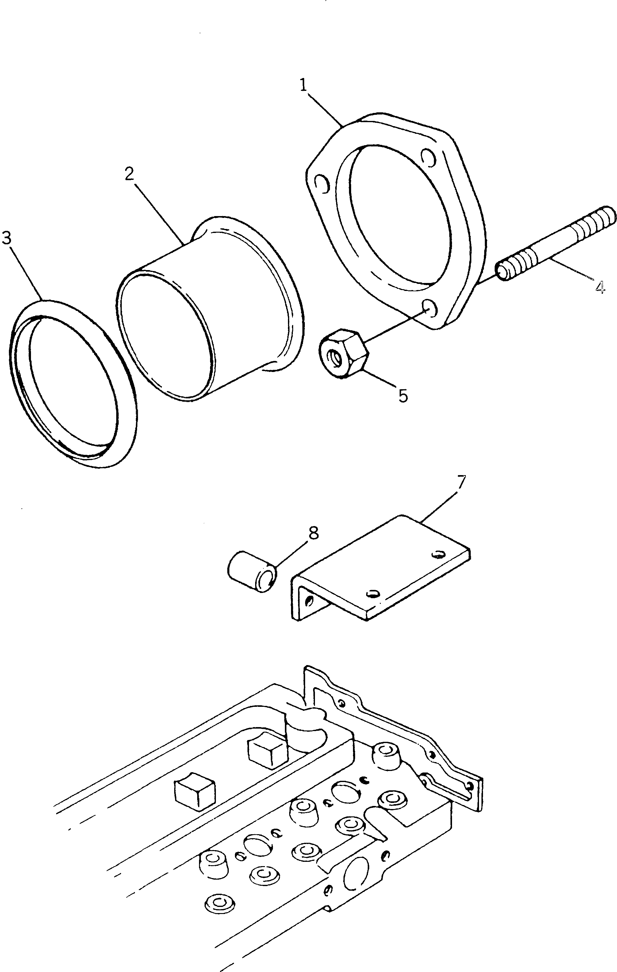 Кольцо PK33415356  Komatsu