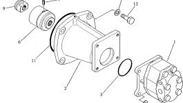 Кронштейн 154-916-2510 Komatsu