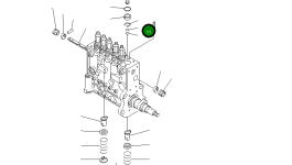 Кольцо уплотнительное (O-Ring) DK139715-0300 Komatsu