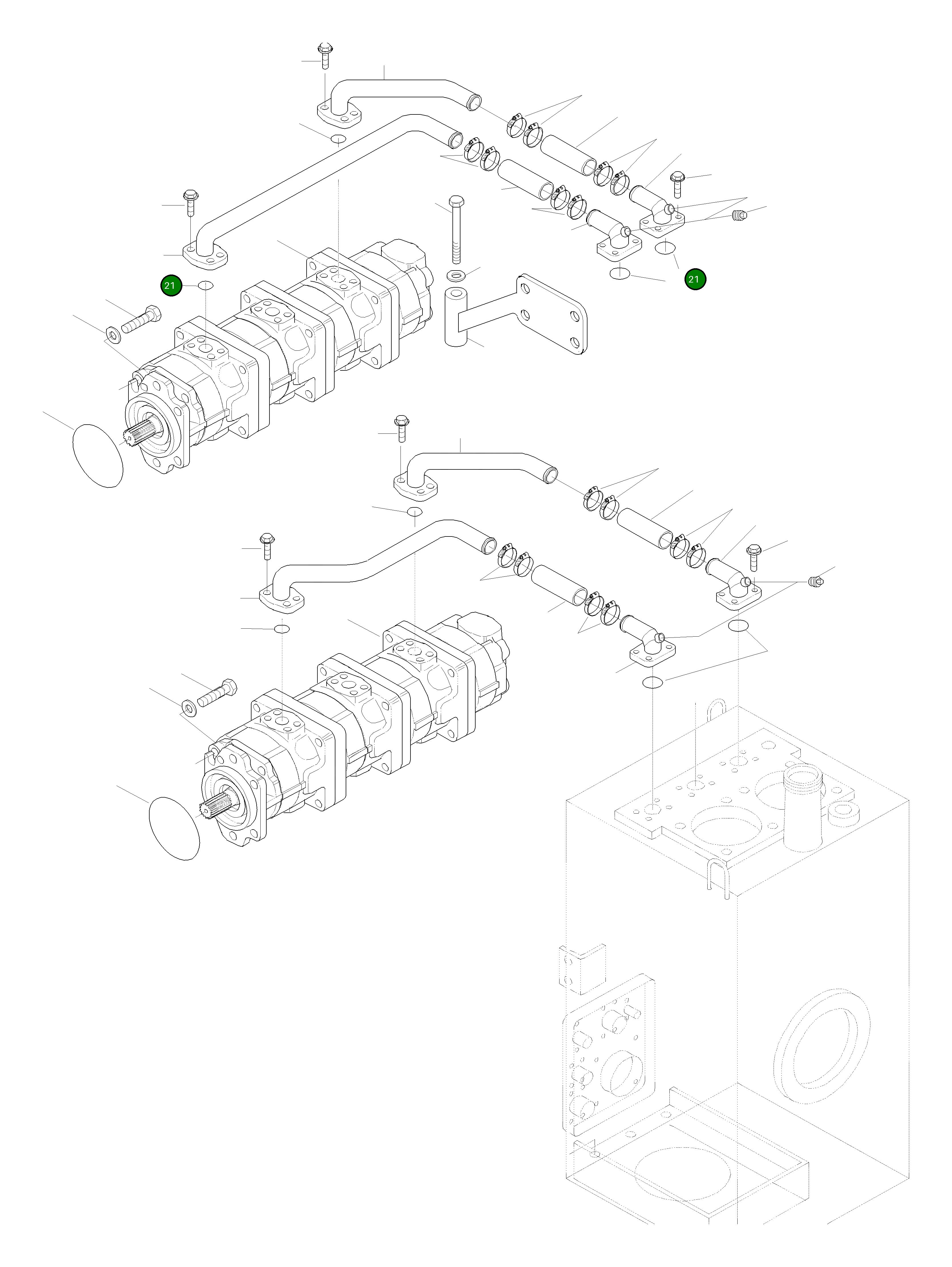 Кольцо уплотнительное (O-Ring) 423-00-H1090 Komatsu