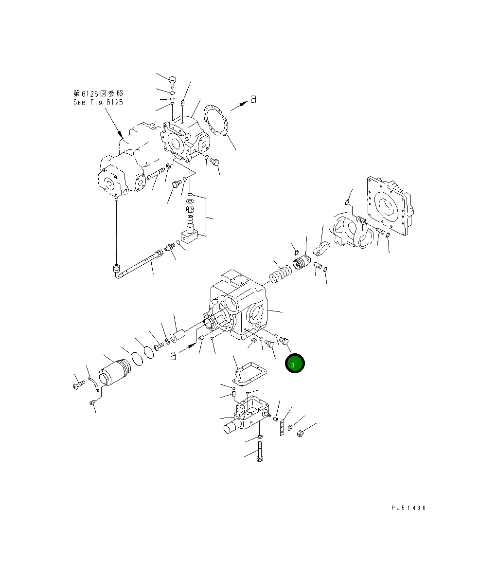 Кольцо уплотнительное (O-Ring) 273-61-24170 Komatsu