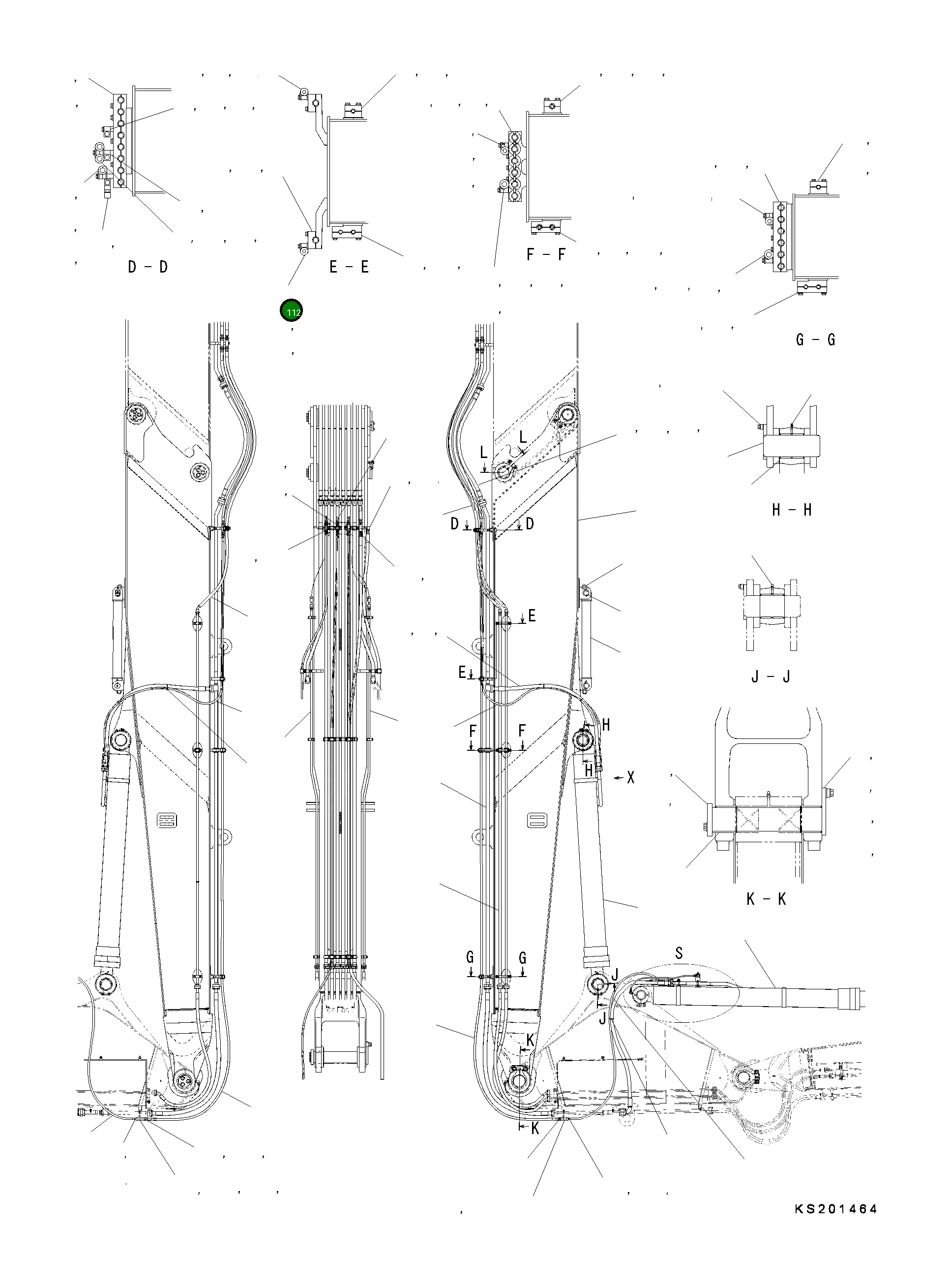 Болт 01010-84295 Komatsu