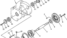 Крышка 114-Z60-2440 Komatsu