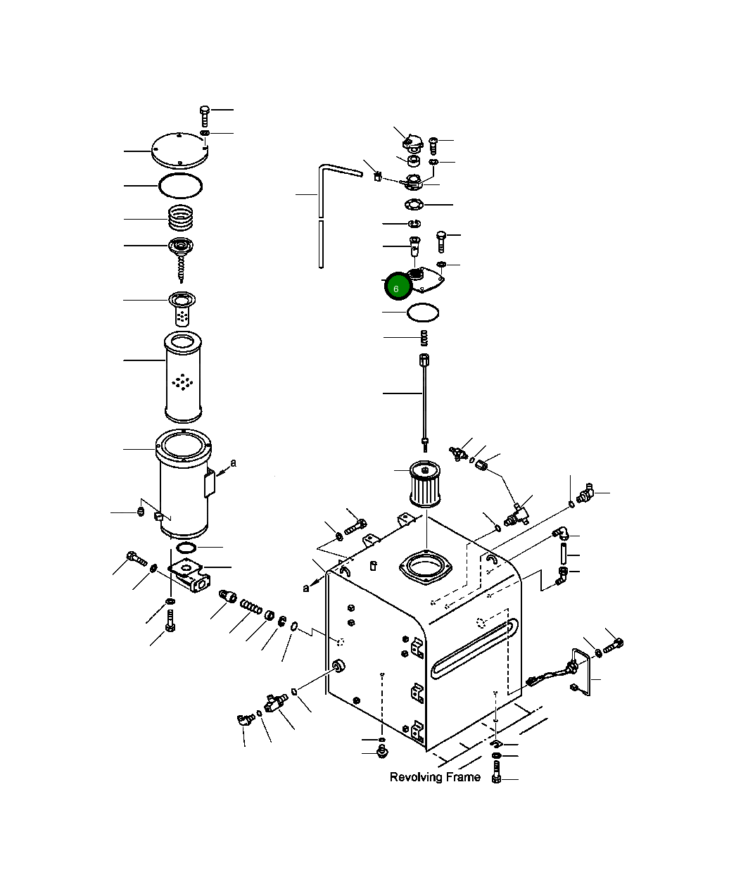 Крышка 207-06-61171 Komatsu
